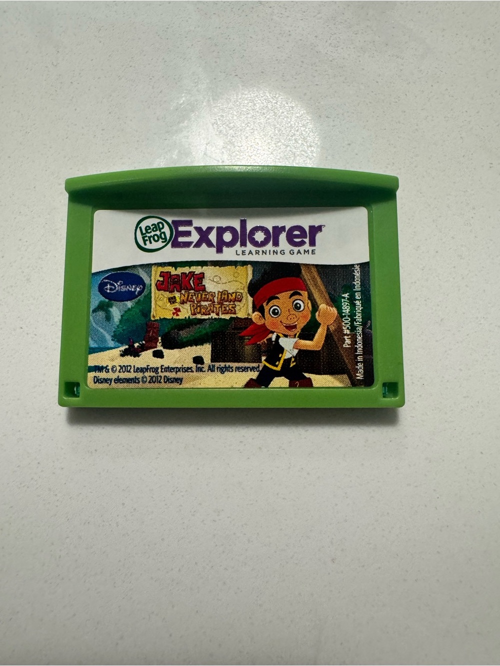 Leap Frog Explorer Learning Game Cartridge Jake and the Never Land Pirates